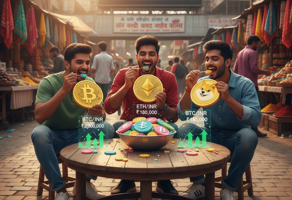 Cryptocurrency Prices in India Today