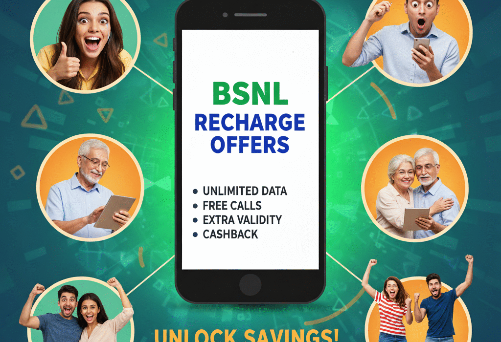 Recharge Offers on BSNL | Best BSNL Plans, Cashback Deals & Data Packs (2025)