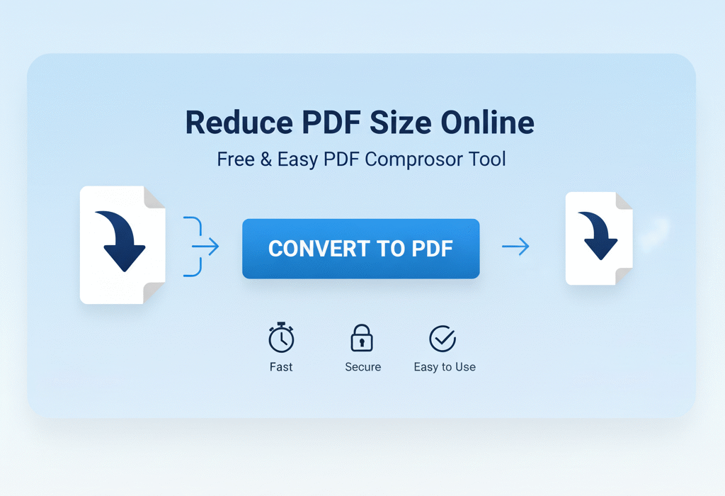 Reduce PDF Size Online — Free & Easy PDF Compressor Tool