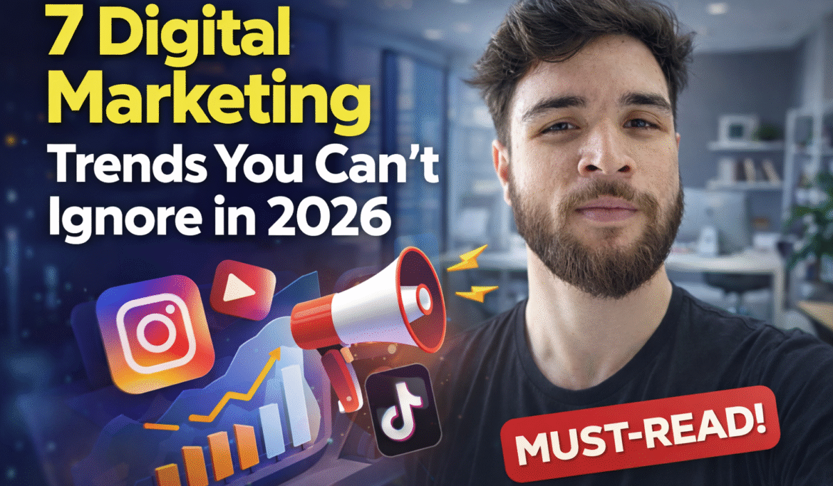 7 Digital Marketing Trends You Can’t Ignore in 2026