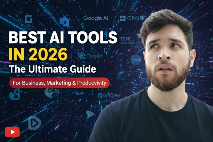 Best AI Tools in 2026: The Ultimate Guide for Business, Marketing & Productivity
