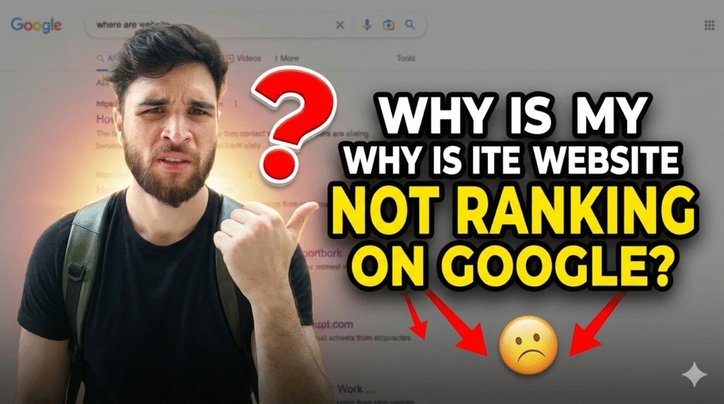 Why is my website not ranking on Google?