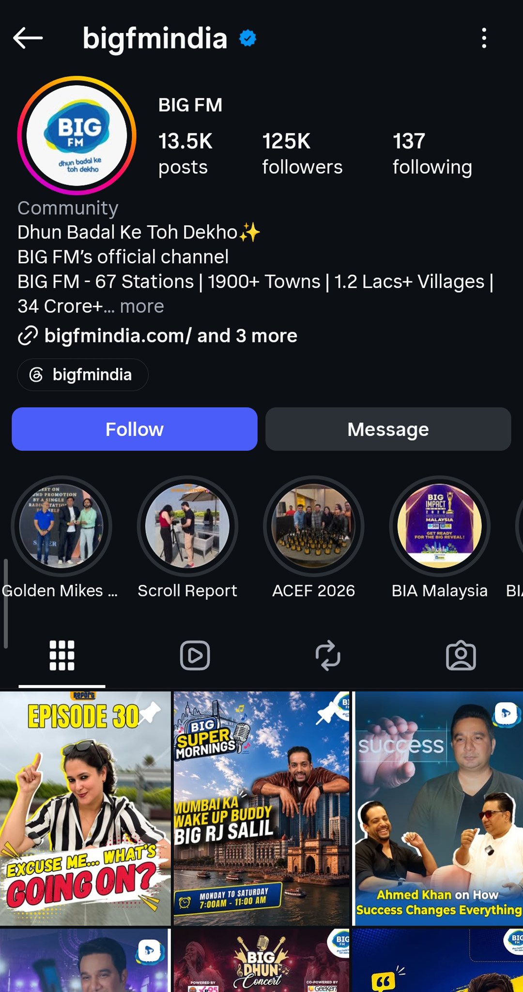 BIG FM India campaign